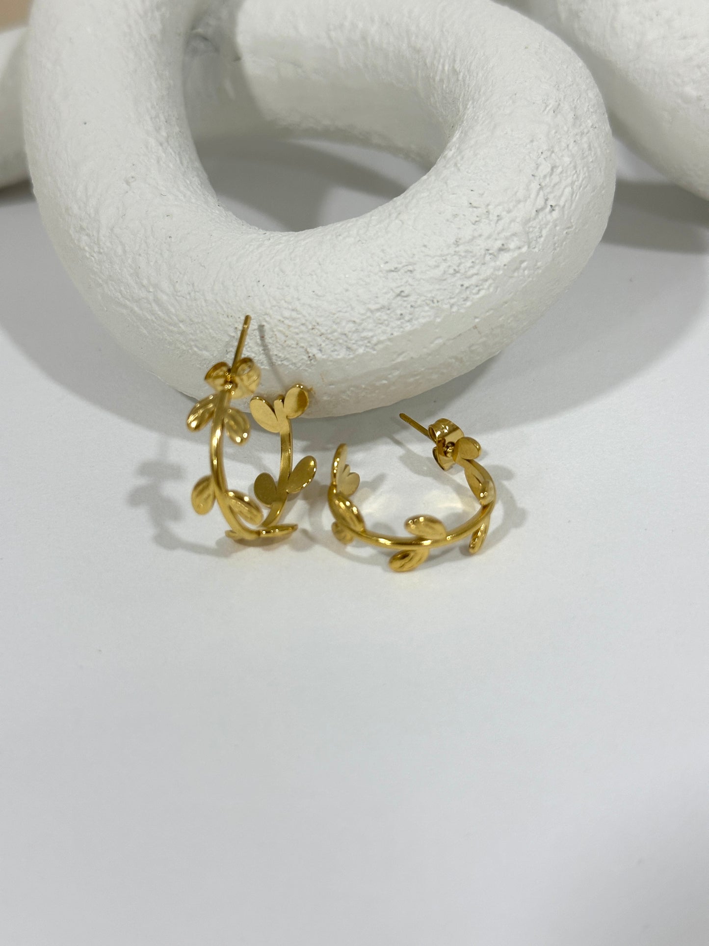 Leaf Mini Hoops
